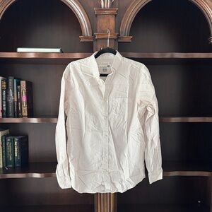 Men's Cream Button-Up Shirt